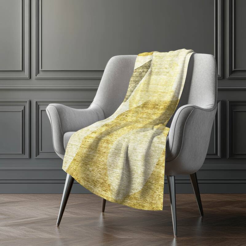 Premium Machine Washable Casual Contemporary Sherpa Throw Blanket