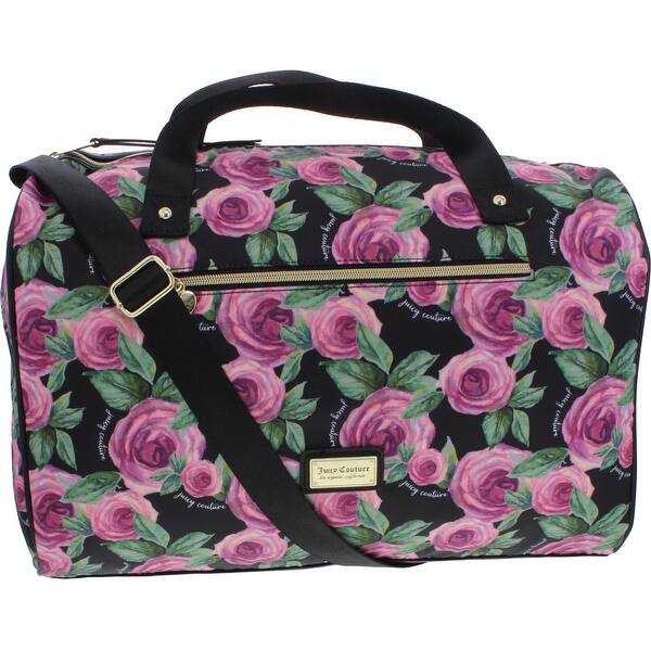 slide 1 of 6, Juicy Couture Juicy Squad Women's Printed Signature Weekender Handbag - Large