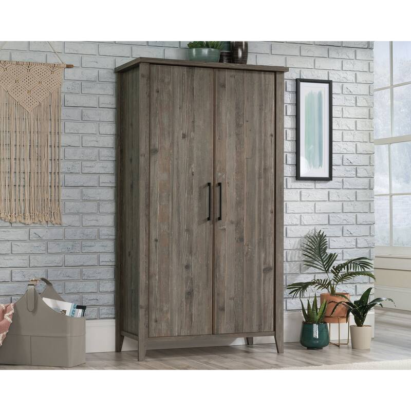 Summit Station Storage Cabinet - Pebble Pine