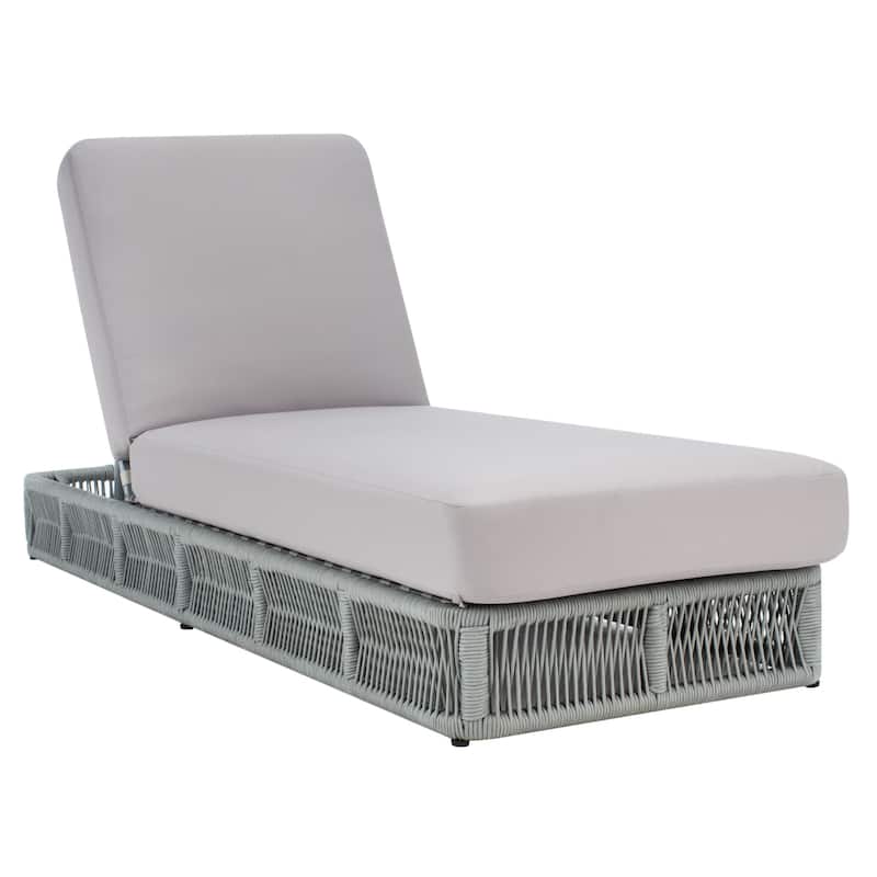 SAFAVIEH Outdoor Tinna Sun Lounger - 75"W x 25"D x 13"H