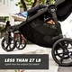 preview thumbnail 5 of 4, Baby Jogger City Select 2 Single-to-Double Modular Stroller, Radiant Slate