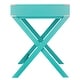 preview thumbnail 4 of 26, Kenton X Base Wood Accent Campaign Writing Desk iNSPIRE Q Modern