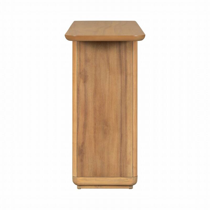 Minimalist 60" Console Table with Bottom Shelf for Stylish Living Spaces