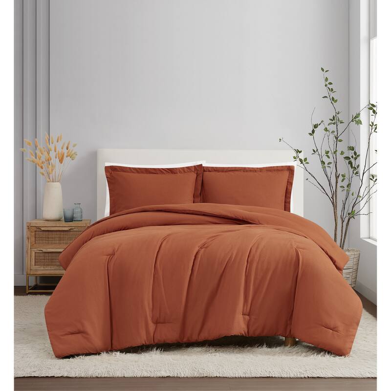 Brooklyn Loom Flax Linen Comforter Set