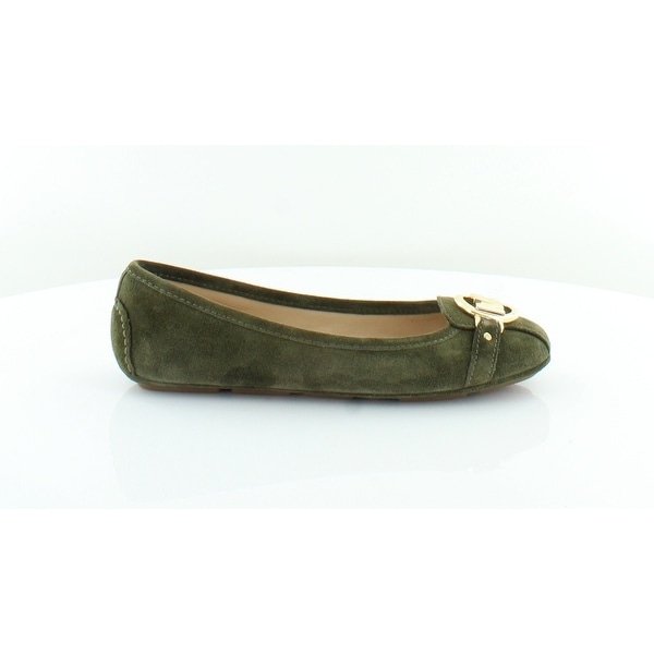 michael kors fulton flats olive