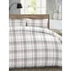 preview thumbnail 2 of 7, Dormisette Luxury German Flannel 3-piece Cotton Duvet Cover Set