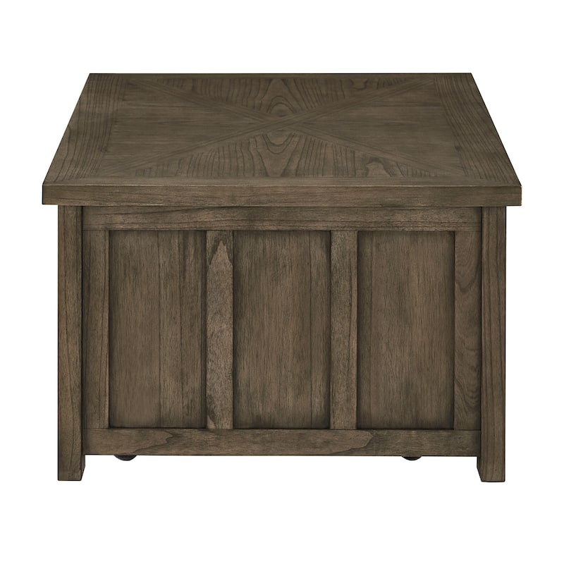 Sheldon Barn Door Coffee Table or Table Set by iNSPIRE Q Classic