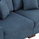 preview thumbnail 11 of 132, Corduroy Couch Modular Sectional Sofa with Pillows