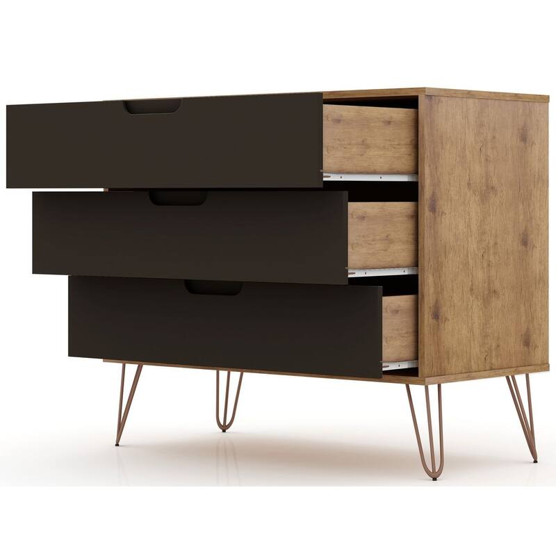 Bandene Mid-century Modern 3-drawer Dresser