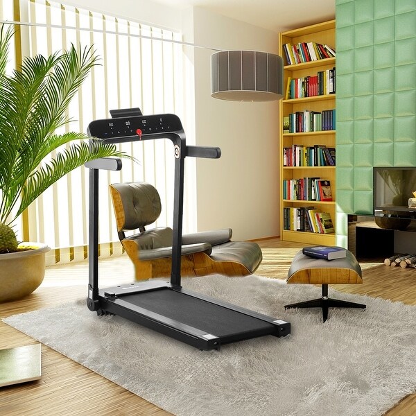 Ainfox Treadmill Electric Motorized Running Machine with LCD Display Bed Bath Beyond 32559258