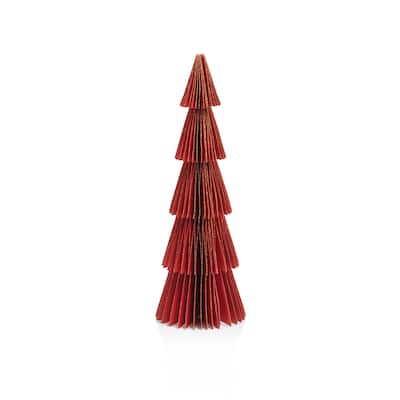 Miriam 8.5" Paper Decorative Tabletop Trees, Set of 6