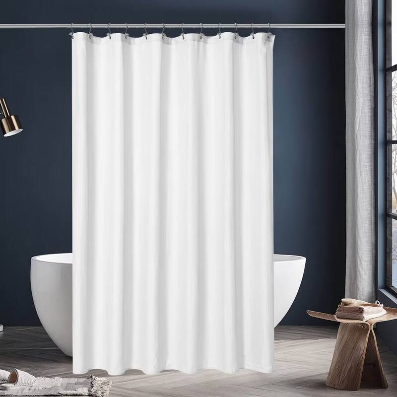 Fabric Water Repellent Shower Curtain Liner