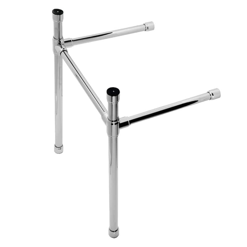 Kingston Brass Dreyfuss 22-5/16" Wide x 33-7/16" High Console Stand - Polished Chrome