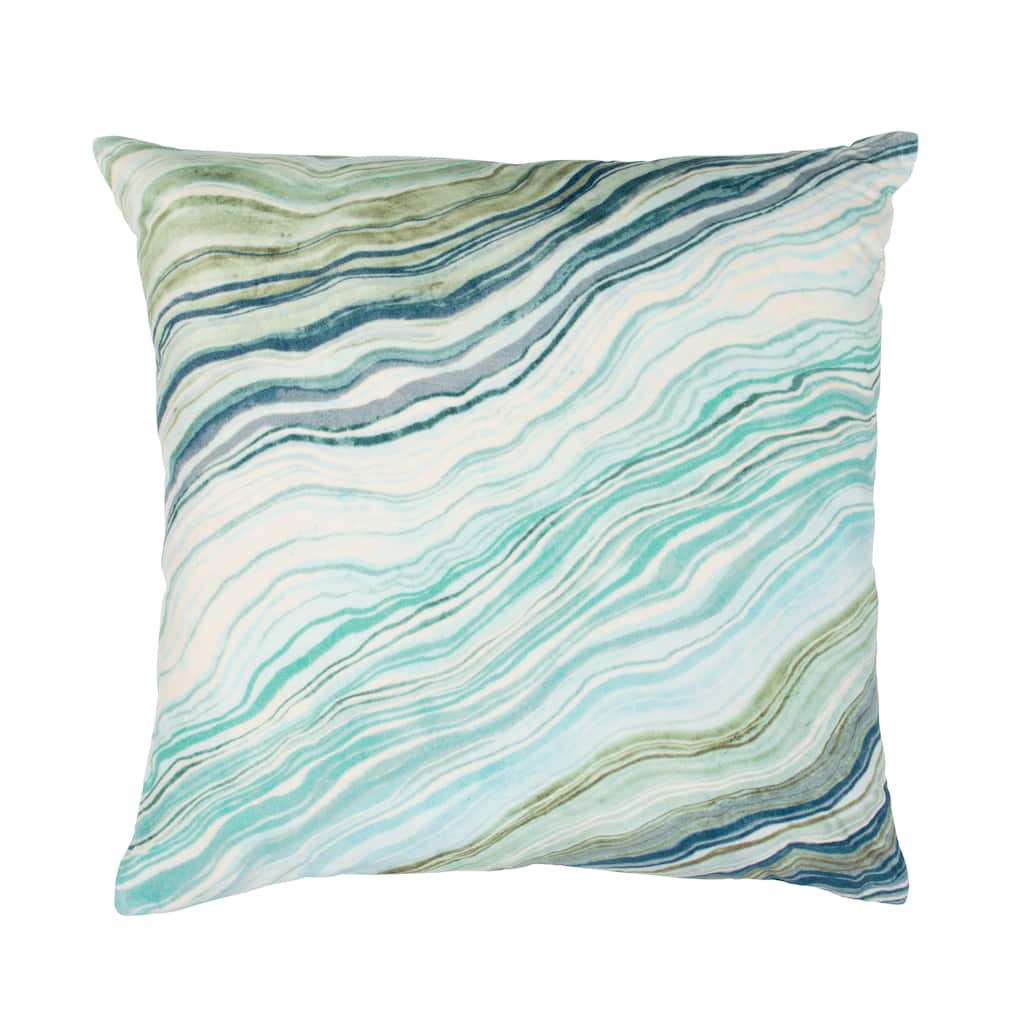 Villa by Classic Home Zircon Velvet Cotton Throw Pillow