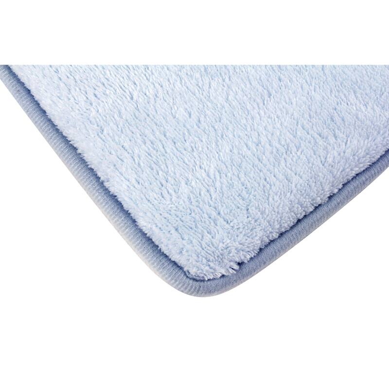 FABBRICA HOME Ultra-Soft Extra-Thick Memory Foam Bath Mat 17 in x 24 in