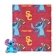 preview thumbnail 1 of 71, NCAA Enroll Stitch Hugger Pillow & Silk Touch Throw Blanket Set 40x50 inches - USC