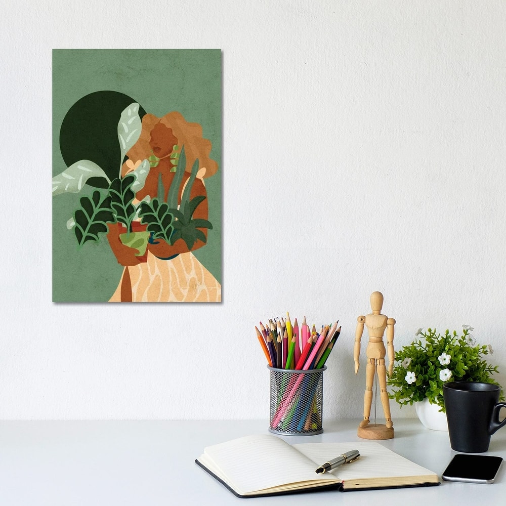 iCanvas "Plant Lady" by Reyna Noriega Canvas Print