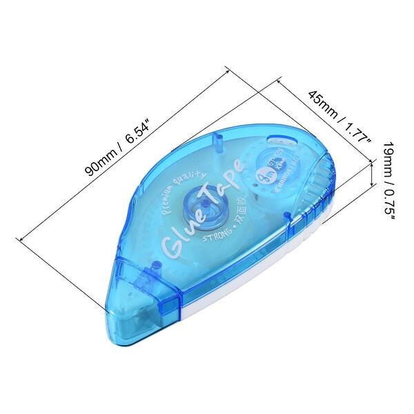 DoubleSided Permanent Adhesive Tape Roller Runner Applicator Bed
