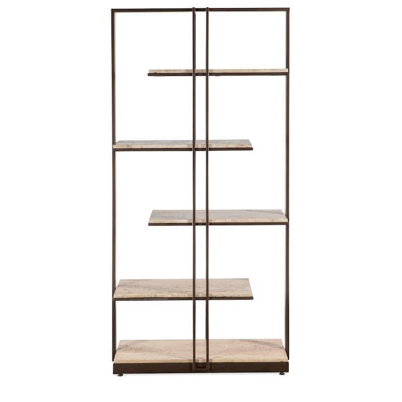 Hooker Furniture M24-50350-00 Granger 38" Wide 4 Shelf Metal,