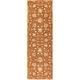 preview thumbnail 18 of 47, Hand-tufted Trey Traditional Wool Area Rug Orange - 3' x 12'