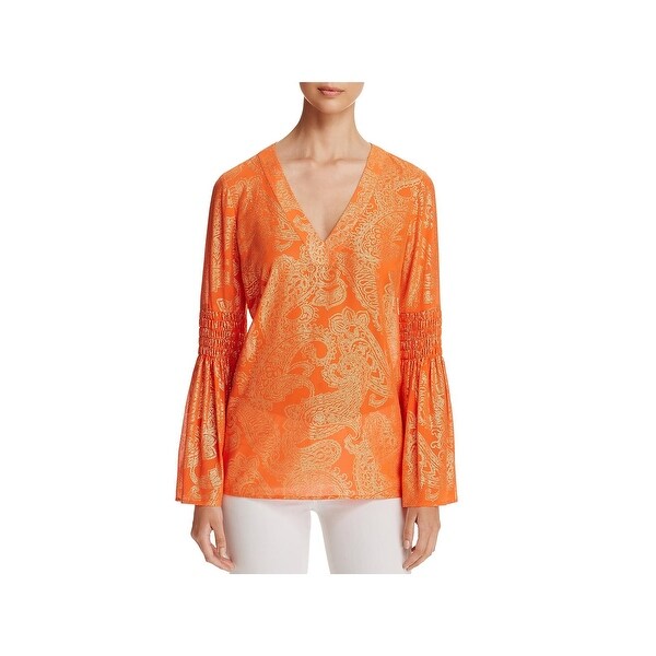 michael kors blouses orange