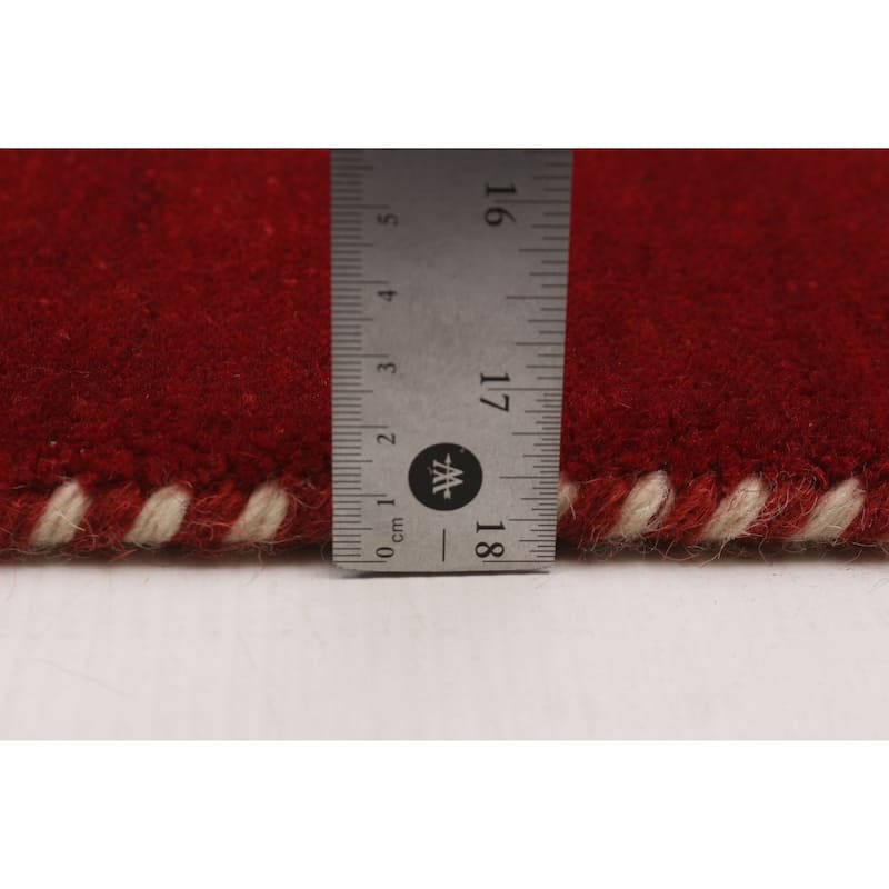 Kashkuli Gabbeh Red Rug 2'8" x 16'0" - 2'8 x 16'0