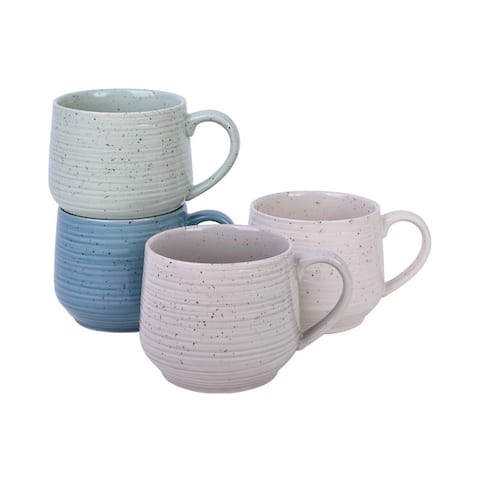 Sango Siterra Artist's Blend Set Of 4 Mugs