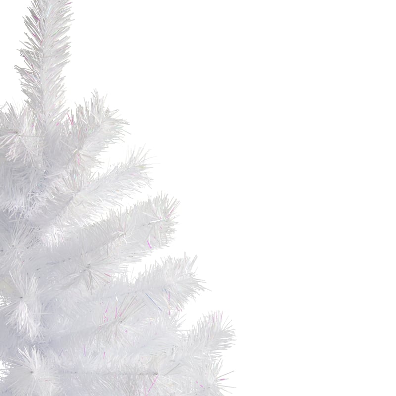 Full Icy White Spruce Artificial Christmas Tree - 3' - Unlit - 3 Foot