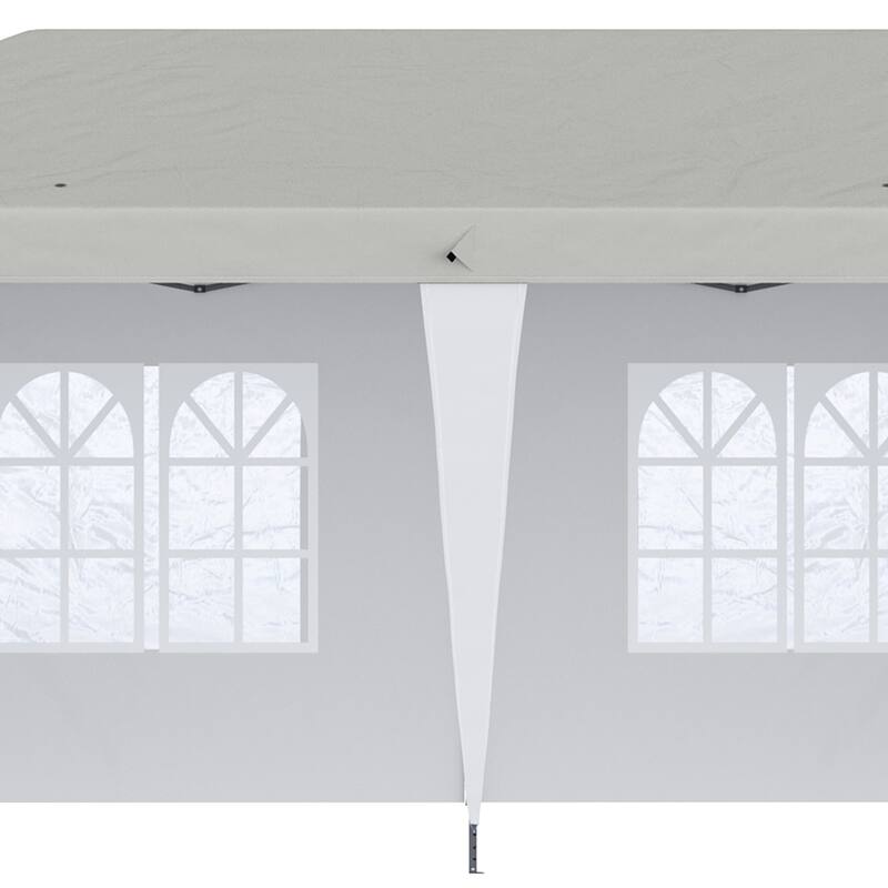10' x 20' Pop Up Canopy Tent with 4 Sidewalls