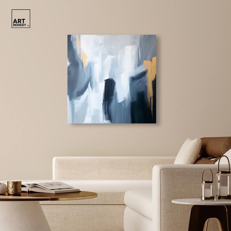 Contained Gesture II Canvas by Art Remedy, Gallery Wrapped