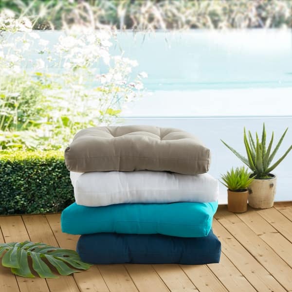 Madison Park Mission Solid 3M Scotchgard Outdoor Seat Cushion Bed Bath & Beyond 11778380