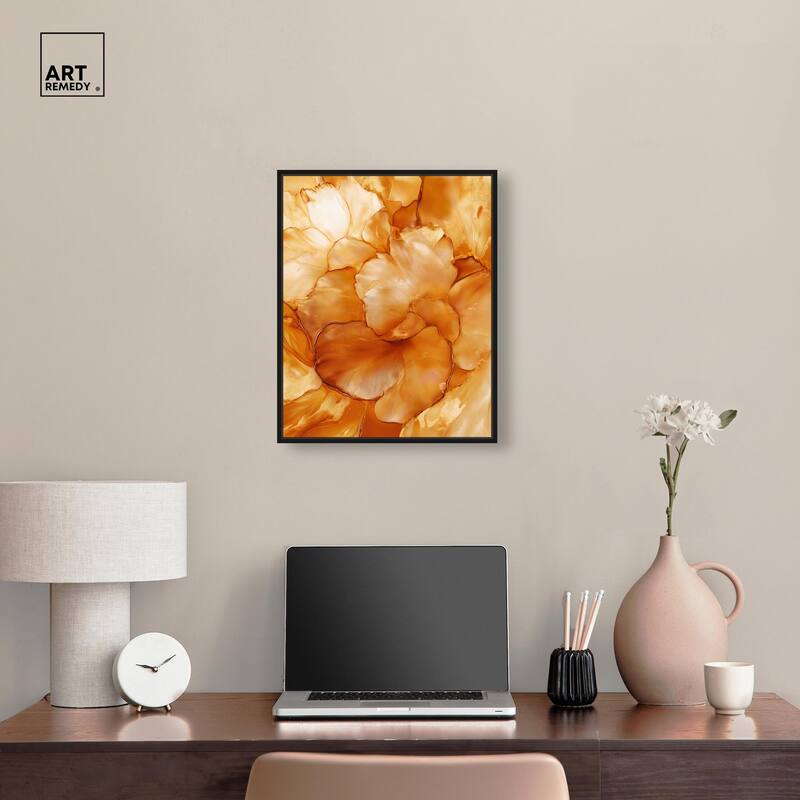Sunlit Bloom II Canvas by Art Remedy