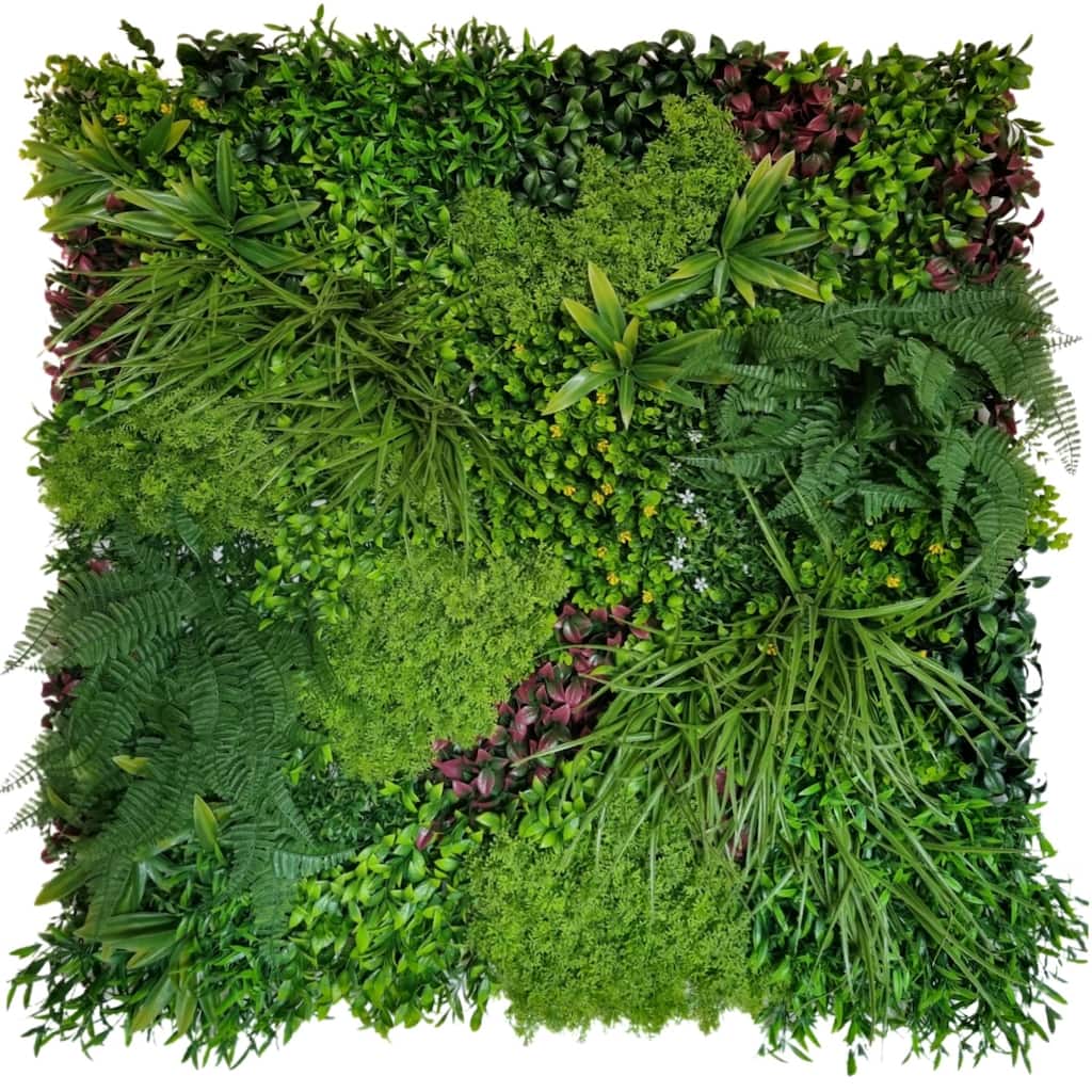 Artificial Foliage Firenze Wall Panels Indoor/Outdoor - Green