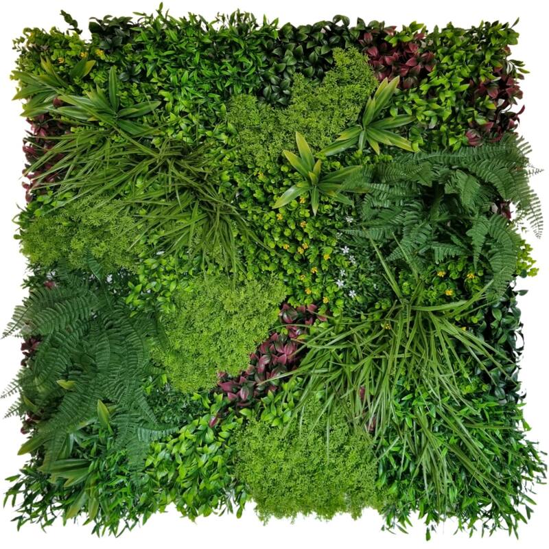 Artificial Foliage Firenze Wall Panels Indoor/Outdoor - Green - Green