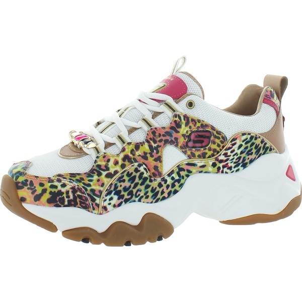cheetah skechers tennis shoes