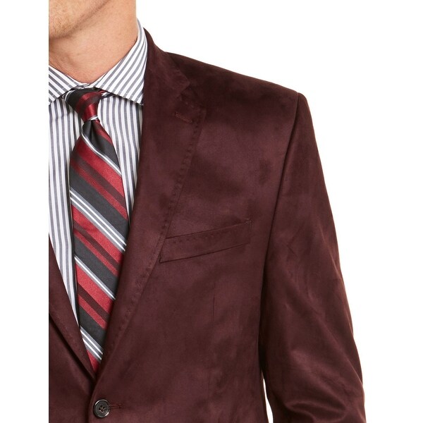 ralph lauren faux suede sport coat