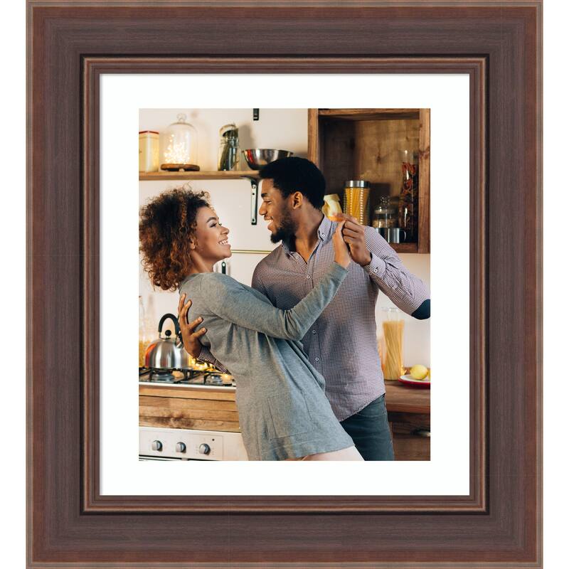 Moab Brown Bronze Picture Frame, Photo Frame - 20x24 Matted to 16x20