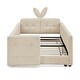 preview thumbnail 36 of 53, Twin Size Upholstered Platform Bed with Headboard,Montessori Bed Frame for Toddlers,Floor Bed