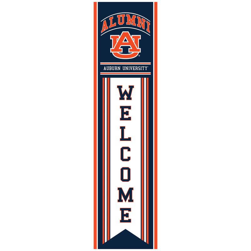 47" Porch Leaner Welcome Wall Sign, Auburn University - Multi