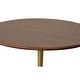 preview thumbnail 3 of 49, Carolina Living Alden Wood Top 40" Round Dining Table