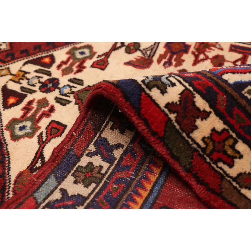 ECARPETGALLERY Hand-knotted Anadol Dark Red Wool Rug - 3'3 x 4'8