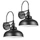 Farmhouse Gooseneck Dusk to Dawn Outdoor Wall Lights A set of two, Waterproof for House Porch Garage