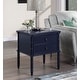 preview thumbnail 12 of 31, Ettington Carved Bamboo 2-drawer Nightstand by Greyson Living