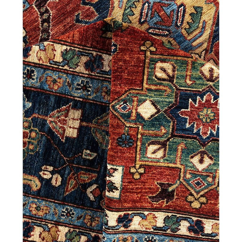 Serapi One-of-a-Kind Hand-Knotted Area Rug - Red - 10' 1" x 14' 2"
