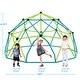 preview thumbnail 4 of 28, Kids Climbing Dome Tower -13 ft Jungle Gym Geometric Playground Dome Climber Monkey Bars Play Center,Rust & UV Resistant Steel