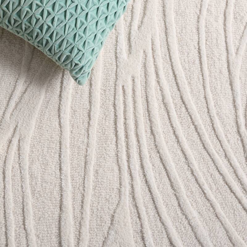 SAFAVIEH Handmade Glamour Fortunata Contemporary Wool Rug