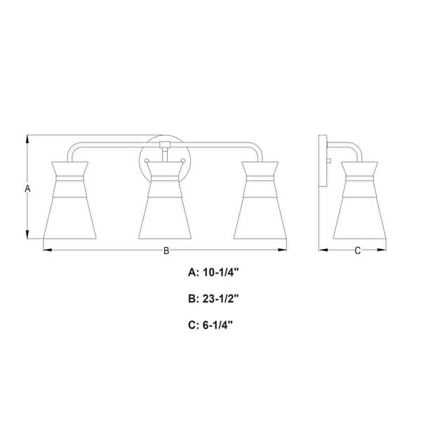 Vaxcel Lighting W0470 24" Wide Vanity Light