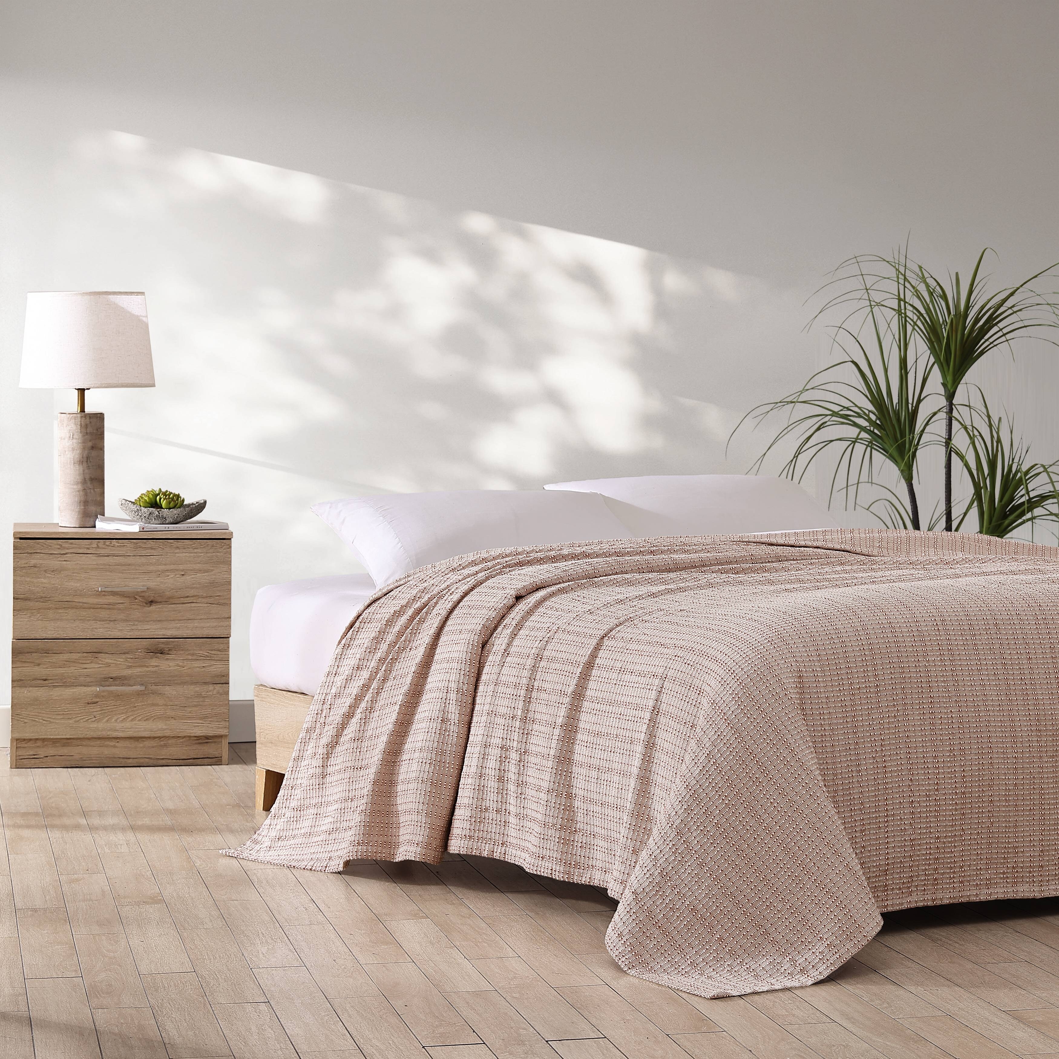 Tommy Bahama Bamboo Woven Yarn Dyed Cotton Reversible Blanket Bed Bath Beyond 18250653