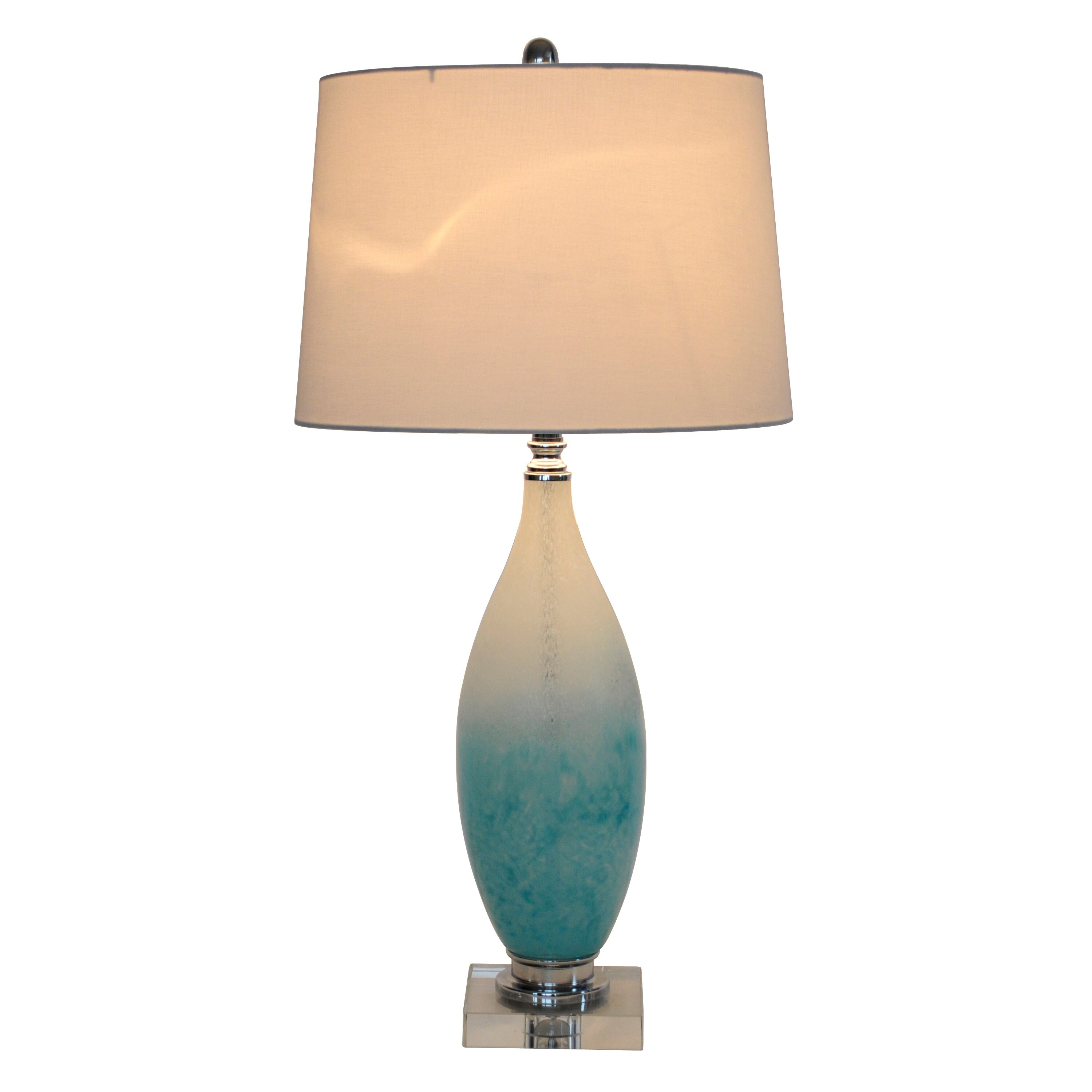 elise glass table lamp