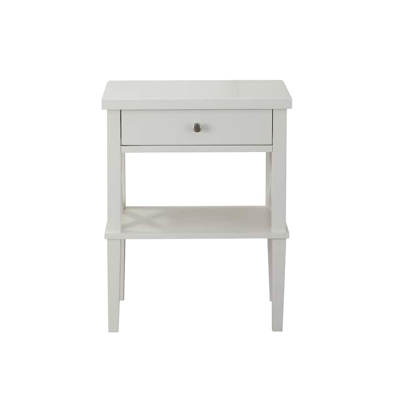 Madison White Nightstand